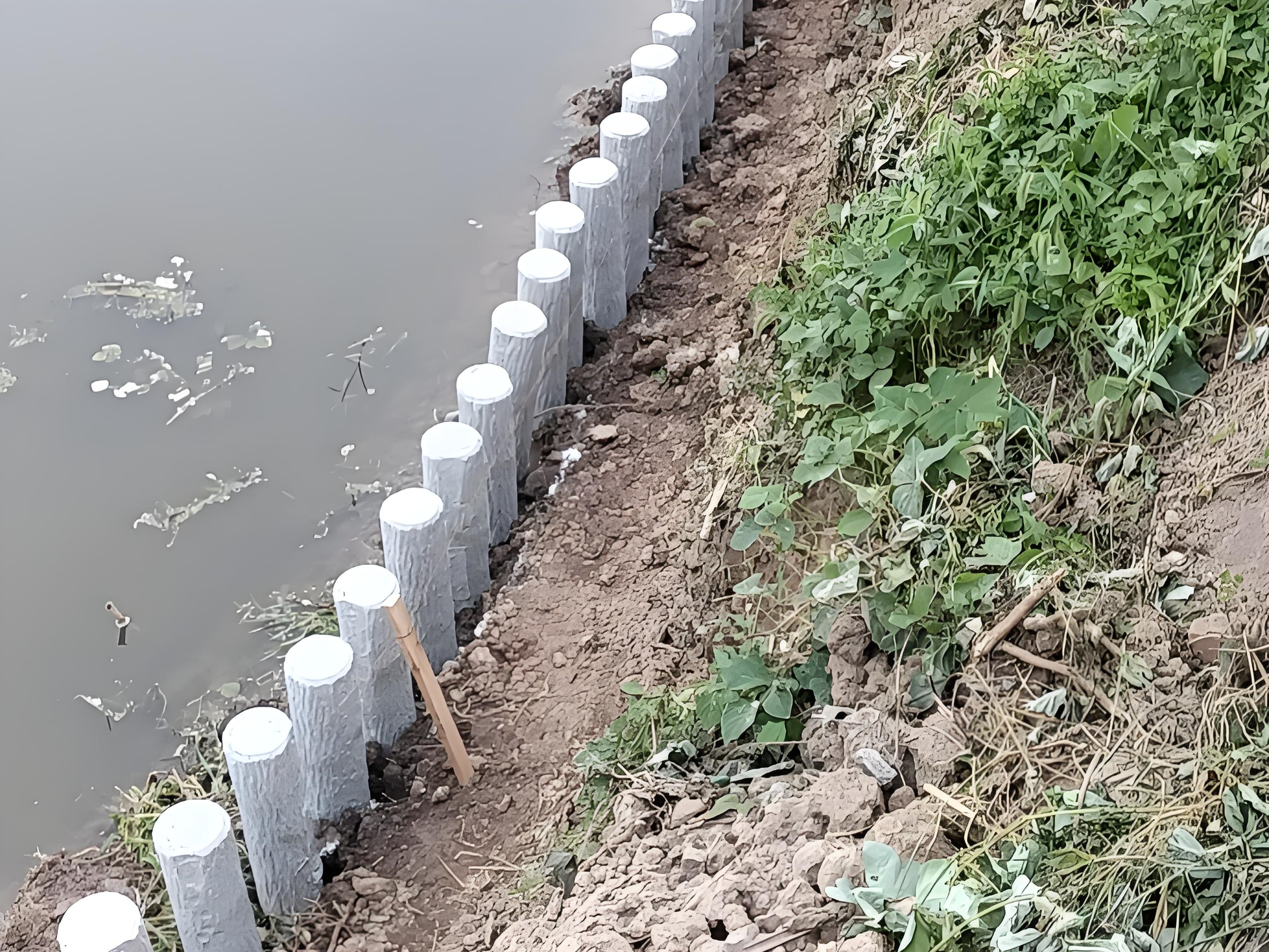 水泥仿木樁施工隊泓樺錦嘉 - 小型項目水泥樁打樁施工隊接嗎？