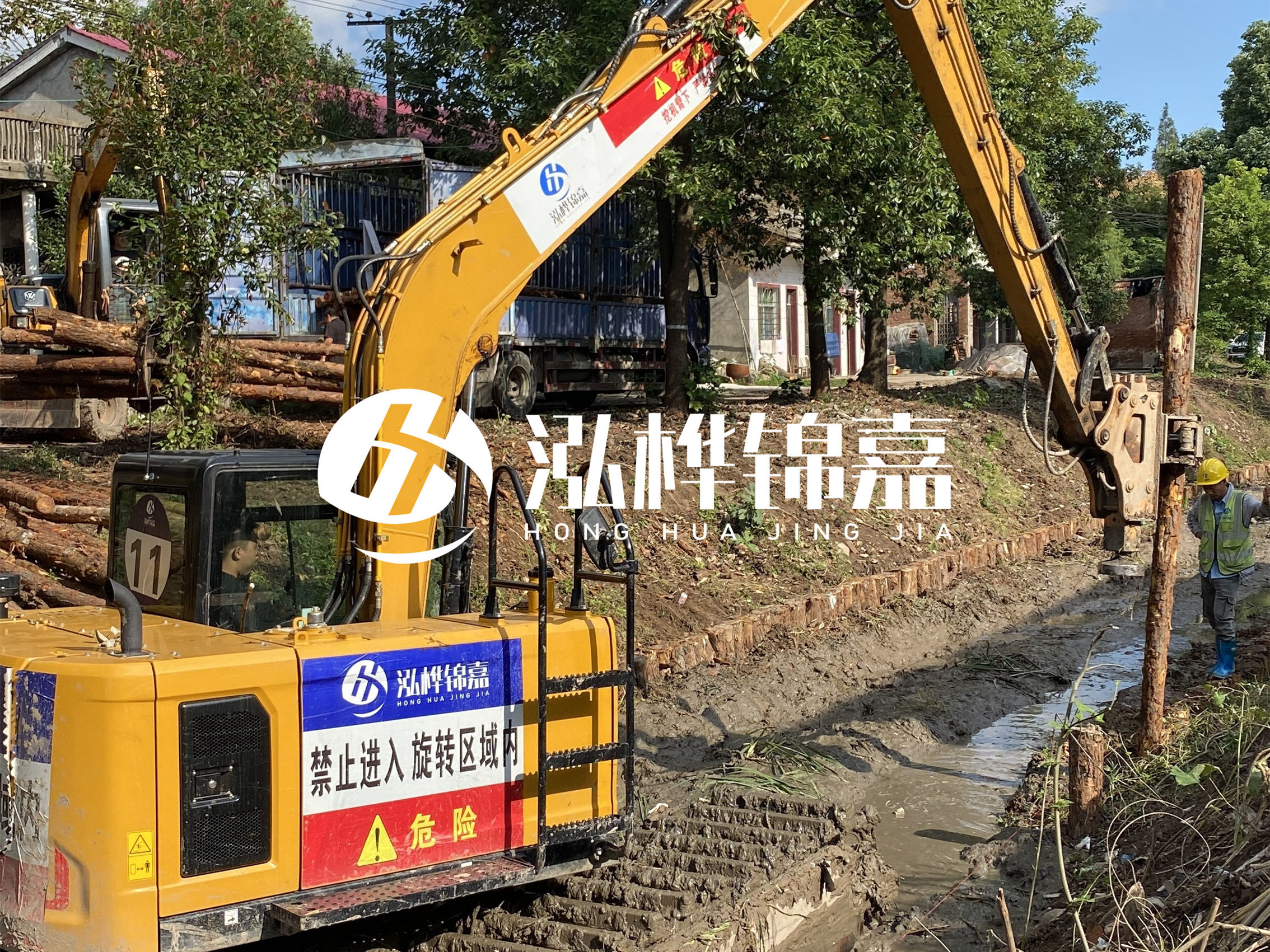 松木樁包工包料泓樺錦嘉-原木松木樁的尾徑大小影響什么？